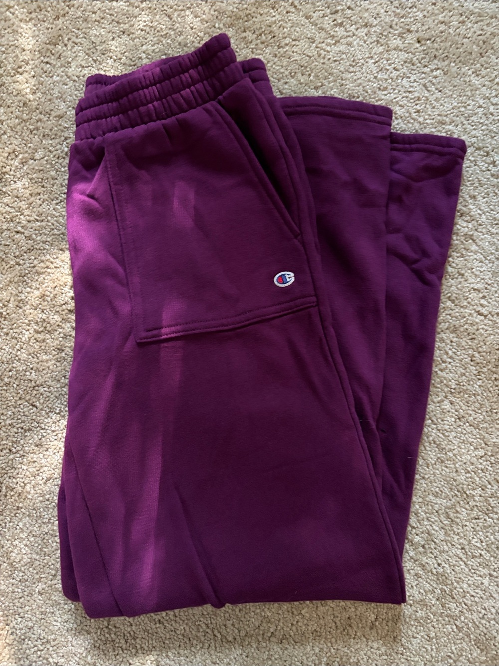 Champion Deep Purple Fleece Jogger Sweatpants